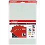 Grafoplás Lot de 10 feuilles de papier calque blanc pour textile | 21 x 33 cm | Parfait pour copier sur tissu | Carboplan