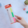 30 marqueurs adhésifs couleur fluo avec règle 12 cm