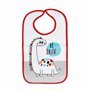 Ti TIN | Lot de 4 Bavoirs ImpriméÉponge Imperméable, 25x39 cm | 73% Coton - 27% Polyester - Bavoirs pour Bébés de 6 à 12 mois - 