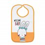 Ti TIN | Lot de 4 Bavoirs ImpriméÉponge Imperméable, 25x39 cm | 73% Coton - 27% Polyester - Bavoirs pour Bébés de 6 à 12 mois - 