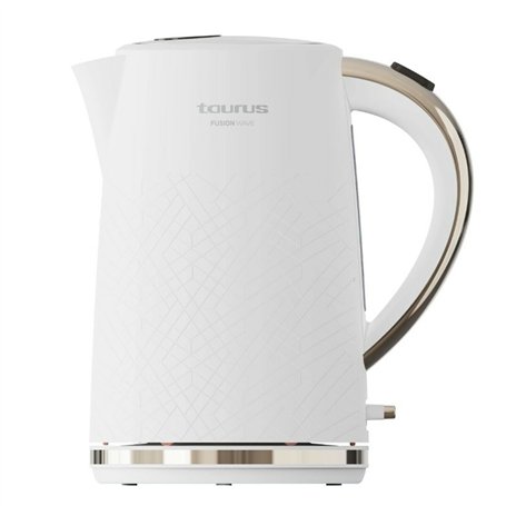 Bouilloire Taurus 958571000 Blanc Acier inoxydable Plastique 2200 W 1