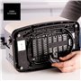 Taurus - Grille-pain Vintage II Cream 950W | 2 fentes 135x35 mm | 7 niveaux | 3 fonctions | Inox | Auto-centrage | Ramasse-miett