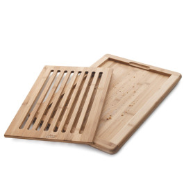 LACOR 60487 Planche à Découper Le Pain Bambou Beige