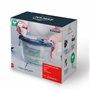 Lacor - 61422 - Centrifugeuse KLEIN à grande vitesse, pommeau rotatif, système de verrouillage, 3 pièces : égouttoir grille, Bol