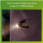 LACOR Refroidisseur de vin en Acier Inoxydable Noir 30 x 12