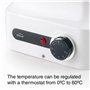 LACOR - 69617 - Chocolat En Acier Inoxydable Bain-marie 18/10, Pour Faire Fondre le Chocolat, Pâtisserie Idéale, Plastique ABS, 