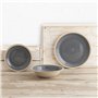 Assiettes Quid Baltic Gris Céramique 18 Pièces