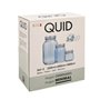 Set de Boites Quid Minimal Beige 100 ml 250 ml 450 ml 3 Pièces