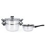 Batterie de Cuisine Quid Habitat Acier 3 Pièces