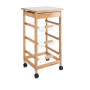 Chariot Multi-usages Quid Garbo Marron Bois 37 x 37 x 76 cm