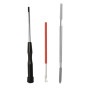 Jiayouy Kit d'outils de réparation pour instruments à vent en bois avec crochet à ressort et tournevis à double tête plate pour