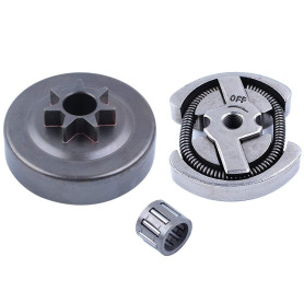 Hippotech 325 Pignon 7 dents Embrayage et tambour pour Hus 136 137 141 142 36 41 235 240 tronçonneuse