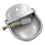 Abreuvoir Automatique pour Chien, Distributeur d'eau Potable pour BéTail avec Connecteur, Abreuvoir en Acier Inoxydable pour Vac