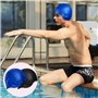 BETOY Bonnet de Bain Protection Oreille 3D - Bonnet de Bain Femme Homme Enfant - Bonnet Piscine - Bonnet Natation Femme - Bonnet