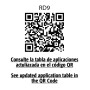 RD9 Lot de 2 chaînes à Neige métalliques mm, Taille n° 70, Gants Inclus