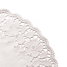 García de Pou 250 Unités - Dentelles Rondes Ajourées 54 g/m2