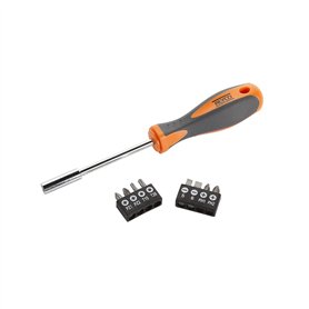 RH HR 170457 - Lot de 9 porte-embouts magnétiques + pointes 450 mm