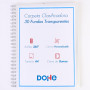 Dohe - Classeur avec anneaux 30 pochettes - A4 (24