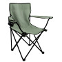FORNOR 10048 Fauteuil Pliant Khaki 52 x 52 x 90 cm