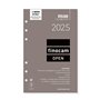 Finocam Recharge annuelle Open 2025 1 jour par page janvier 2025 à décembre 2025 (12 mois) espagnol