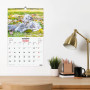 Finocam - Calendrier mural 2026 25 x 40 cm Mois vue Janvier - Décembre 2026 + Sep.- Déc. 2025 (4 mois) réduits | Calendrier 2026