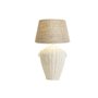 Lampe de bureau DKD Home Decor Blanc Marron 50 W 220 V 42 x 42 x 70 cm