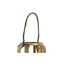 Bougeoir Home ESPRIT Naturel Verre Bois de manguier