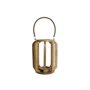 Bougeoir Home ESPRIT Naturel Verre Bois de manguier 25 x 25 x 35 cm