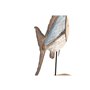 Figurine Décorative Home ESPRIT Bleu Rouge Naturel 50 x 8 x 22 cm (2 Pièces) (2 Unités)