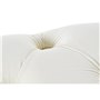 Banquette Home ESPRIT Crème Doré Polyester Métal 103 x 46 x 42 cm