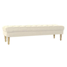 Banquette Home ESPRIT Crème Polyester Bois
