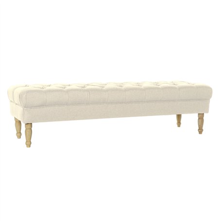 Banquette Home ESPRIT Crème Polyester Bois