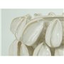 Centre de Table Home ESPRIT Blanc Vert Beige Grès 30 x 30 x 19 cm
