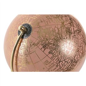 Figurine Décorative Home ESPRIT Blanc Rose Doré Urbaine