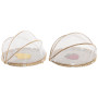 Couvre-vaisselle Home ESPRIT Fibre naturelle 40 x 40 x 24 cm
