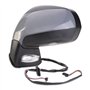 Alkar 6139858 Miroir convexe chauffant électrique extérieur complet avec clignotant/lumière de courtoisie