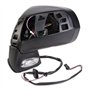 Alkar 6139858 Miroir convexe chauffant électrique extérieur complet avec clignotant/lumière de courtoisie