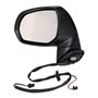 Alkar 6139858 Miroir convexe chauffant électrique extérieur complet avec clignotant/lumière de courtoisie