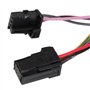 Alkar 6139858 Miroir convexe chauffant électrique extérieur complet avec clignotant/lumière de courtoisie