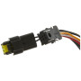 Alkar 6132308 Miroir convexe chauffant électrique extérieur complet avec capteur de température/clignotant