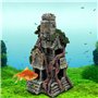 MUYIRTED Aquarium Decoration Grotte Statue De Bouddha Bâtiment Décoration D'aquarium Cachette De Poissons, Crevettes Et Reptiles