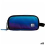 Trousse Fourre-Tout Triple Oxford KANGOO GRADIENT SPACE Bleu 23 x 8
