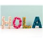 INNSPIRO Lettre N Papier mâché Volume Alt 10 cm Épaisseur 1,7 cm 70114
