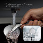 Cready Proslice | Roulette à pizza inox premium | Coupe pizza avec manche antidérapant | Couteau pizza pro | Pizza accessoire | 