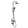 Colonne de douche Fontastock Gris Acier inoxydable ABS H 1/2" Mitigeur