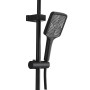 Colonne de douche Fontastock Noir Acier inoxydable ABS Plastique