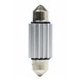 Superlite Jeu de 2 ampoules de plafonnier à 9 Led, 36 mm 2,3W de la gamme Blue Series. Technologie CanBus de lumière blanche. Id