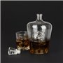 Balvi - décanteur à Whisky Poison. Bouteille à Liqueur d'1 Litre. Contient Une tête de Mort à l'intér