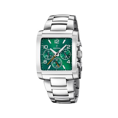FESTINA Homme Analogique Quartz Montre avec Bracelet en Acier Inoxydable F20652/2