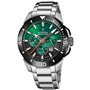 Montre FESTINA pour Homme F20641/B Chrono Bike Boîtier en Acier Inoxydable Gris Bracelet en Acier Inoxydable Gris